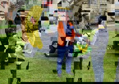 Pierre Monteux, Directeur Général UGPBAN – FRUIDOR en interview devant la Popotte Mobile.